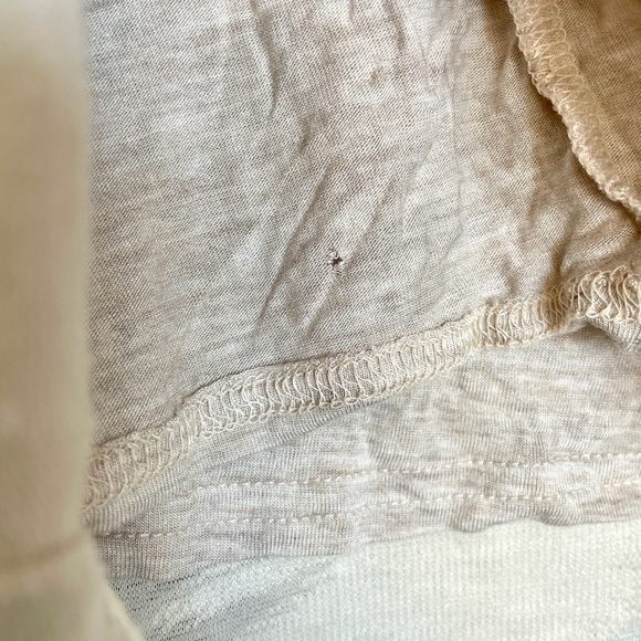 Rachel Roy Distressed Dress, Sleeveless, Khaki/Cream, Size Small - Picture 15 of 16